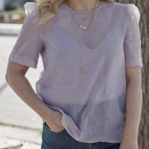 Sheer Lavender Tee